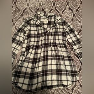 Mid flannel dress like